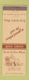 Matchbook Cover - Trail Coffee Shop Cheyenne WY