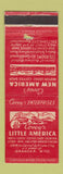 Matchbook Cover - Covey's Little Americca Salt Lake City Granger WY WORN