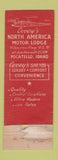 Matchbook Cover - Covey's Little Americca Salt Lake City Granger WY WORN
