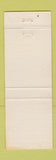 Matchbook Cover - Kingfish Restaurant John's Pass FL