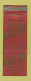 Matchbook Cover - Heaven City Hotel Mukwonago WI WORN