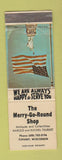 Matchbook Cover - Merry Go Round Shop Tiffany WI WEAR