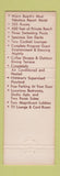 Matchbook Cover - Desert Inn Miami Beach FL