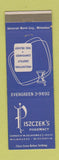 Matchbook Cover - Piszczek's Drug Milwaukee WI