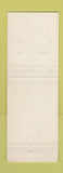 Matchbook Cover - Harvest Rock and Roll Music store pinup