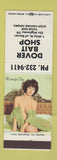 Matchbook Cover - Dover Bait Shop pinup