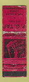 Matchbook Cover - PG Tap Poplar Grove IL Terry Says girlie VERY POOR