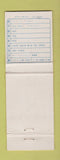 Matchbook Cover - Japanese girlie Sasebo