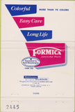 Matchbook Cover - Formica Count Top girlie BLANK 40 Strike