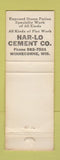 Matchbook Cover - Tonn's Resort Bait Shop Winneconne WI PINK WORN