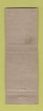 Matchbook Cover - Clothcraft Men's Clothes Dunnick's Beloit WI WORN