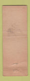Matchbook Cover - Burke Cocktail Lounge Milwaukee WI WORN