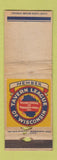 Matchbook Cover - Tavern League of WI POOR