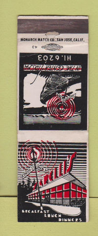 Matchbook Cover - Zarelli's Restaurant Tacoma WA