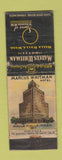 Matchbook Cover - Marcus Whitman Hotel Walla Walla WA POOR