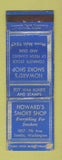 Matchbook Cover - Howard's Smoke Shop Seattle WA WORN