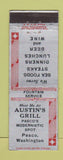 Matchbook Cover - Austin's Grill Pasco WA
