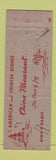 Matchbook Cover - China Pheasant Restaurant Seattle WA
