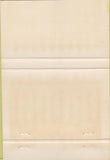 Matchbook Cover - Frank's Floral Fl.owers San Francisco CA girlie 40 Strike