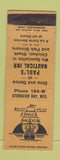Matchbook Cover - Paul's Nautical Inn Sturgeon Bay WI