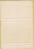 Matchbook Cover - Croft's Flowers NO TOWN girlie 40 Strike
