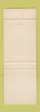 Matchbook Cover - Old Stone Motel Lewisburg WV Fort Savannah Inn