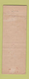 Matchbook Cover - Irwin's Cafe Spokane WA WEAR