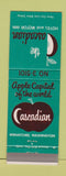 Matchbook Cover - Cascadian Hotel Wenatchee WA Apple Box