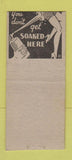 Matchbook Cover - Lungo's Barn Fort Bragg CA girlie low phone # BOBTAIL