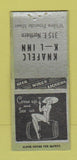 Matchbook Cover - Knafelc K L Inn girlie BOBTAIL