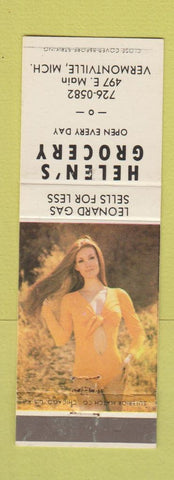 Matchbook Cover - Phoenix Machine and Tool Warren MI pinup