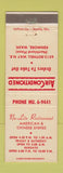 Matchbook Cover - Nu Lite Restaurant Chinese Kenmore WA