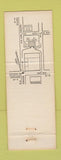 Matchbook Cover - Nu Lite Restaurant Chinese Kenmore WA