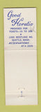 Matchbook Cover - Horatio's Restaurant Seattle WA WEAR
