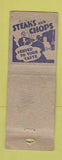 Matchbook Cover - C&W Cafe Beloit WI pinup WORN