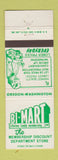Matchbook Cover - Bi Mart Drug OR WA