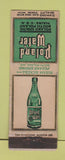 Matchbook Cover - Poland Water South Poland ME DQ WORN