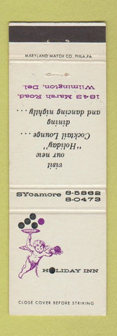 Matchbook Cover - Holiday Inn Wilmington DE