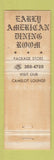 Matchbook Cover - Glasgow Arms Restaurant DE WEAR