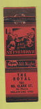 Matchbook Cover - The Royal Chicago?