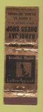 Matchbook Cover - Barri Jay Dress Shop Delmar DE GOLD WEAR