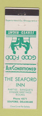 Matchbook Cover - Seaford Inn Seaford DE low phone #
