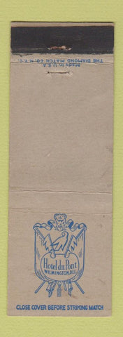 Matchbook Cover - Hotel Du Pont Wilmington DE