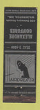 Matchbook Cover - Alexandre Coiffures Wilmington DE girlie WEAR