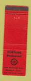 Matchbook Cover - Portside Restaurant Westport CT