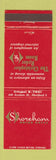 Matchbook Cover - Shoreham Motor Hotel Harford CT