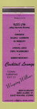 Matchbook Cover - Weeping Willows Restaurant East Haven CT