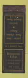 Matchbook Cover - Housantonic Lodge Stratford CT