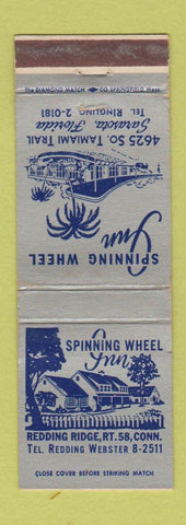 Matchbook Cover - Spinning Wheel Inn Sarasota FL