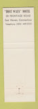 Matchbook Cover - Host Ways Motels East Haven CT